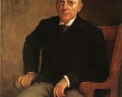 西奥多 克莱门特 斯蒂尔 : Portrait of James Whitcomb Riley